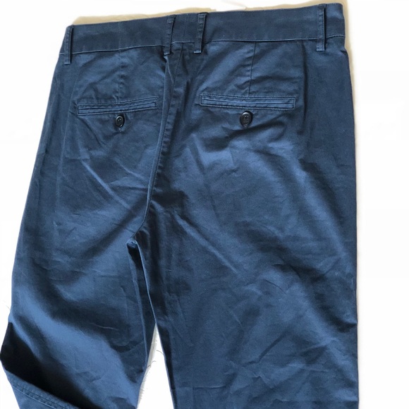 VINCE 💙Boyfriend Trouser Pants Slate Blue NEW - Picture 6 of 8